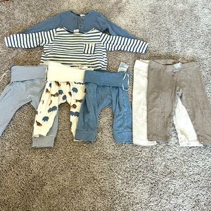 Baby boy 6-12m bundle set 6 pieces 6m to 12m